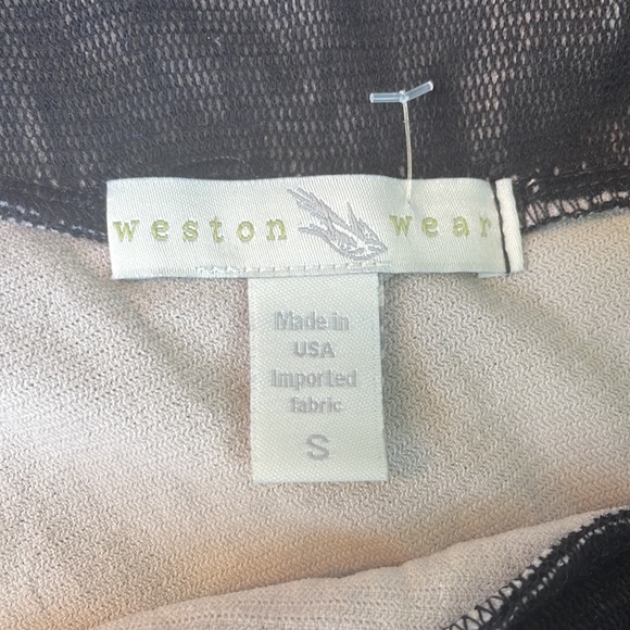 Vintage Style Evening Dress Black & Beige Rose Flower Netting Off Shoulder - Picture 5 of 6